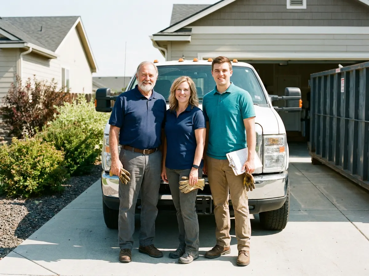 The Pineywoods Dumpster Rental team, dumpster rental service in Meridian, ID